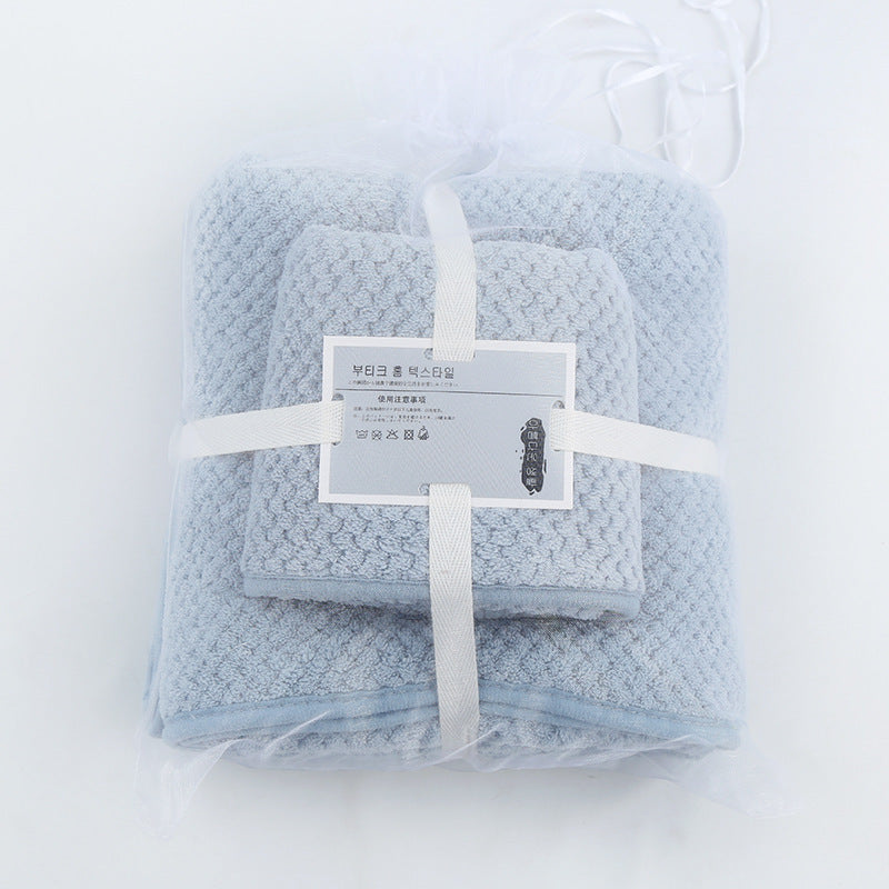 Absorbent Towel Set For Daily Use At Home