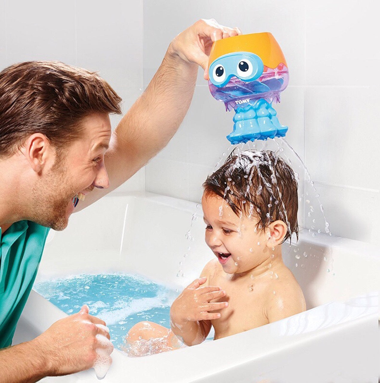 Jouets de bain pieuvre méduse