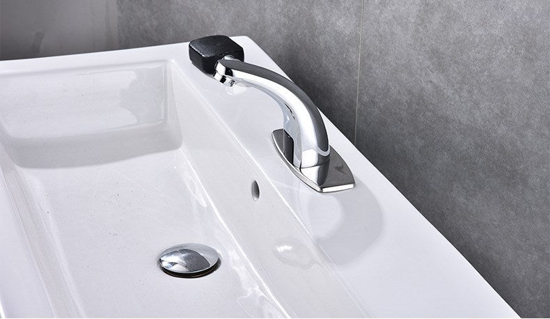 AC and DC dual-purpose induction single cold faucet
