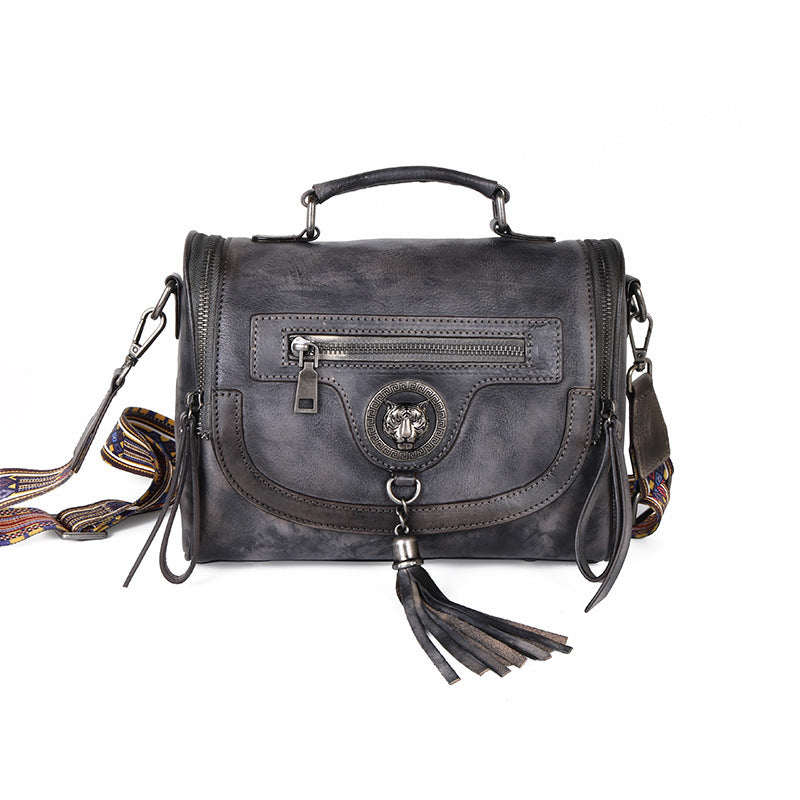 Tree Cream Skin Hand Rub Color Cross Handbag Lady