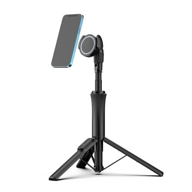 Perche à selfie magnétique de sol Bluetooth
