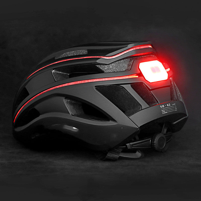 Unisex Bicycle Helmet With Taillight
