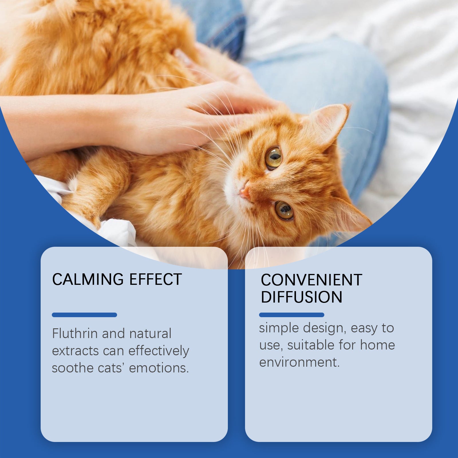 Pet Cat Irritability Care Solution