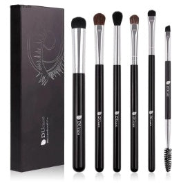 Set de 6 pinceaux de maquillage