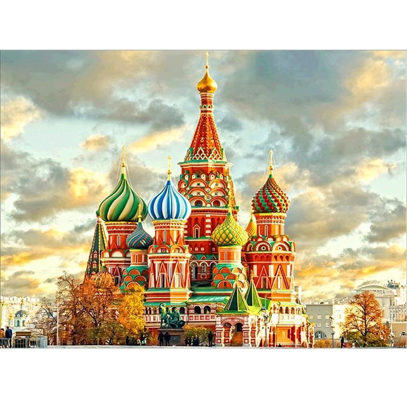 5D Diamond Painting - Basil Cathedral