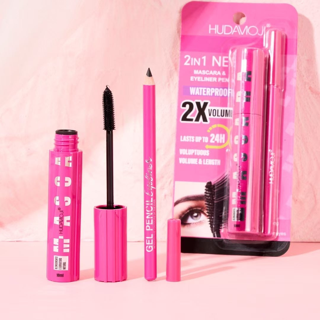 Mascara Eyeliner 2 EN 1 Waterproof