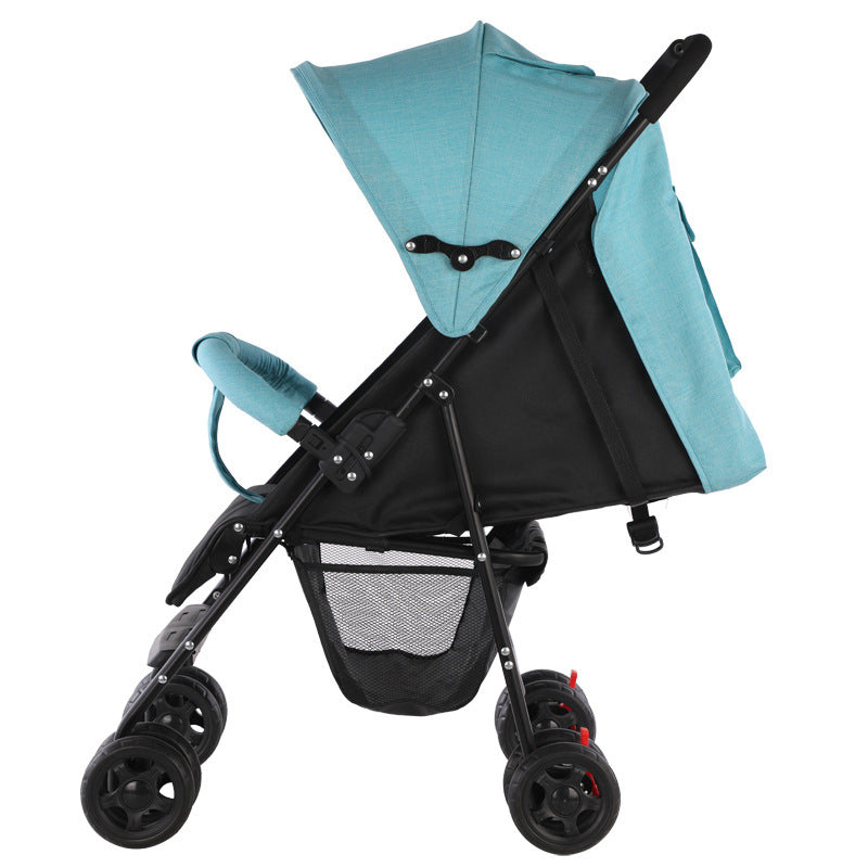 Poussette bébé légère, large et longue
