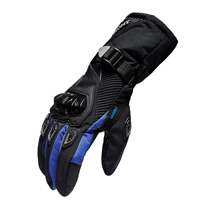 Gants de moto d'hiver chauds, imperméables et résistants au froid
