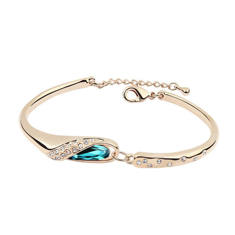 Bracelet en cristal en verre Shijia, chaussures de mode