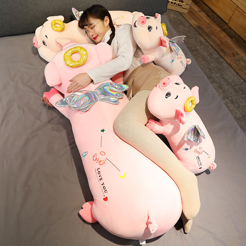 Pink Angel Pig Doll Down Cotton Plush Toys
