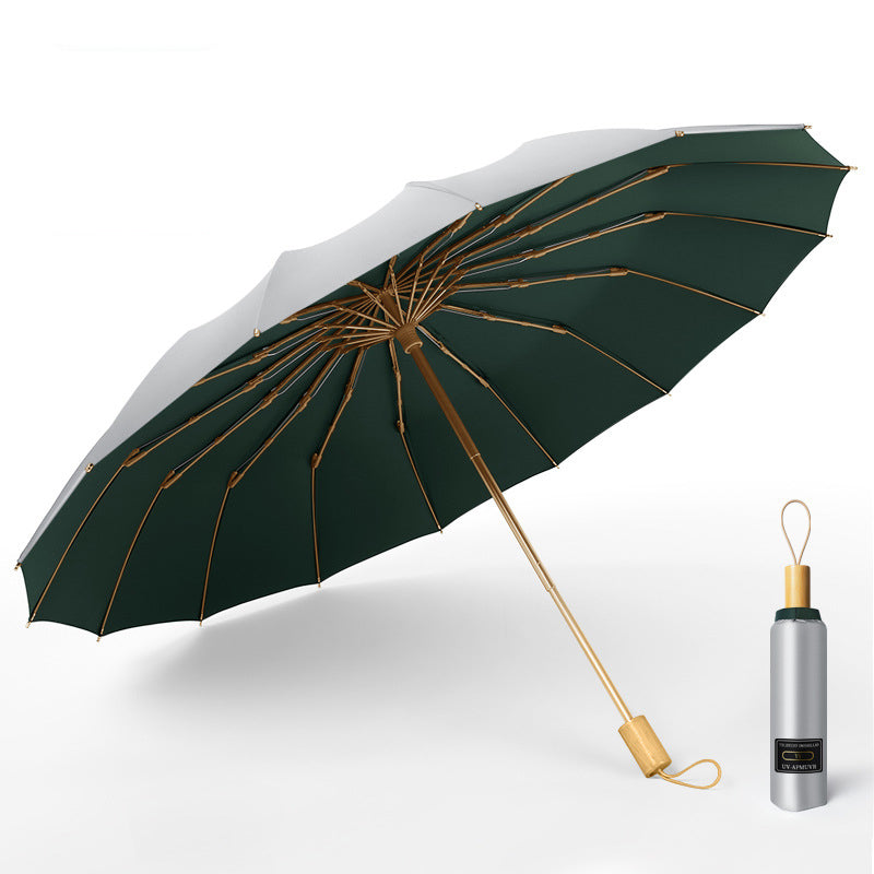 Parapluie pliant double usage