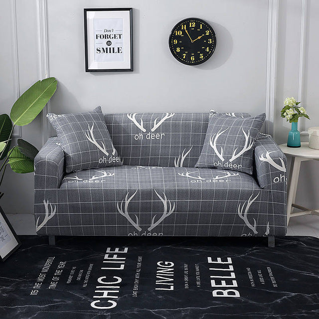 Housse de canapé coussin canapé imprimé housse de canapé