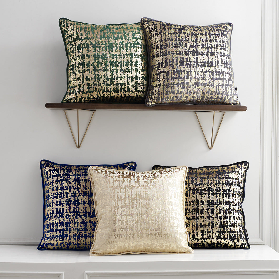 Oreiller bronzant en velours, modèles explosifs Amazon, décoration douce pour la maison, taie d'oreiller, housse de coussin de canapé, taie d'oreiller personnalisée