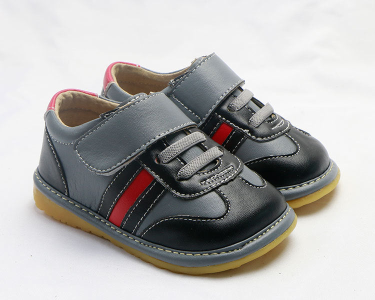 Chaussures pour bébé, chaussures pour enfants à semelle souple et fermeture velcro