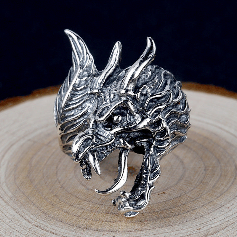 Adjustable silver ring
