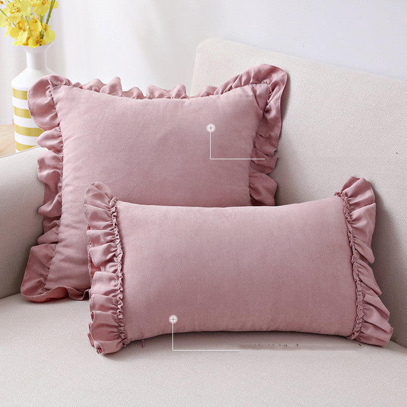Taie d'oreiller petit coussin Taie d'oreiller suède pour canapé de chevet