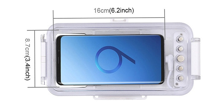 Caisson de plongée pour téléphone portable