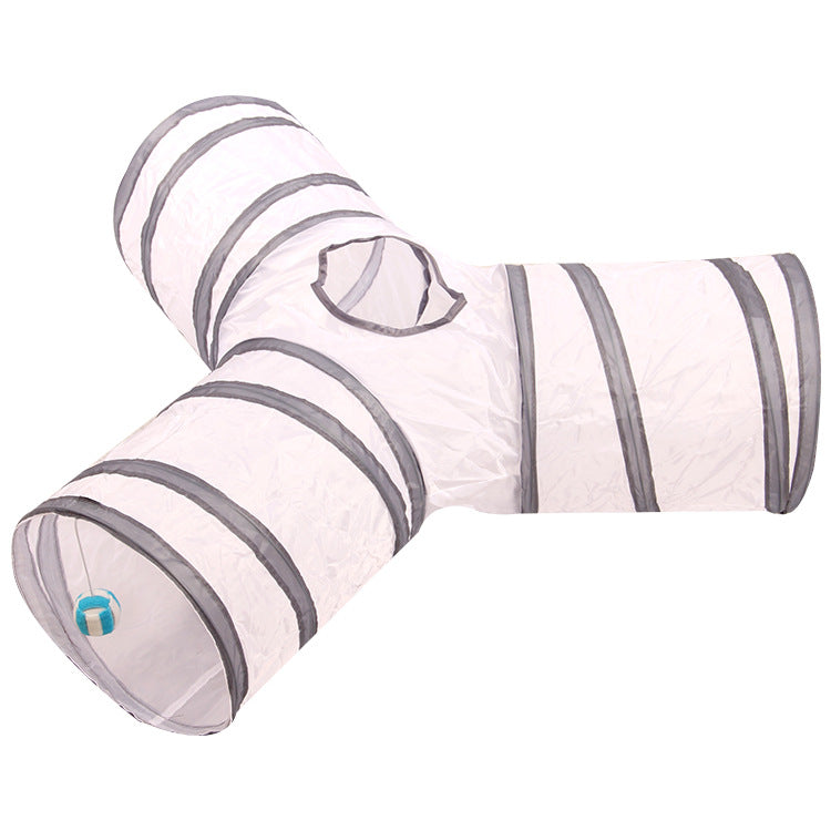 Tunnel pour animaux de compagnie pliable, tente pour chat et chien multi-voies, intérieur, 2 3 4 5 voies