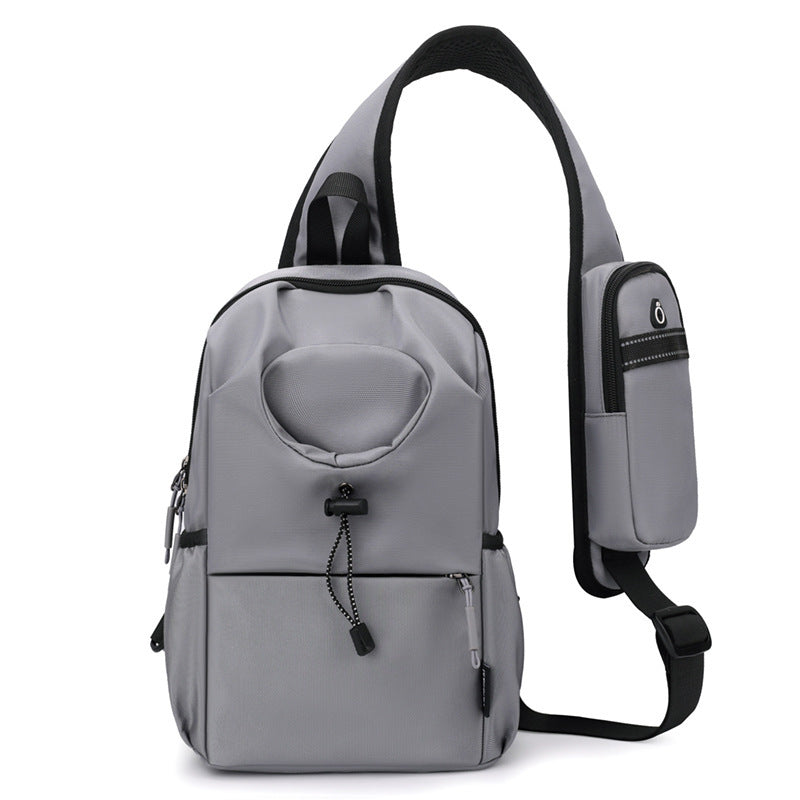 Oxford Cloth Kettle Bag Waterproof Shoulder Chest Bag