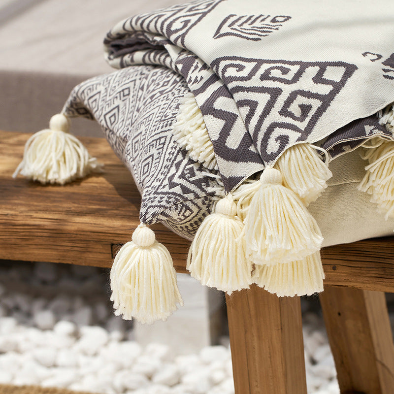 Taies d'oreiller de canapé coussin géométrique sans noyau