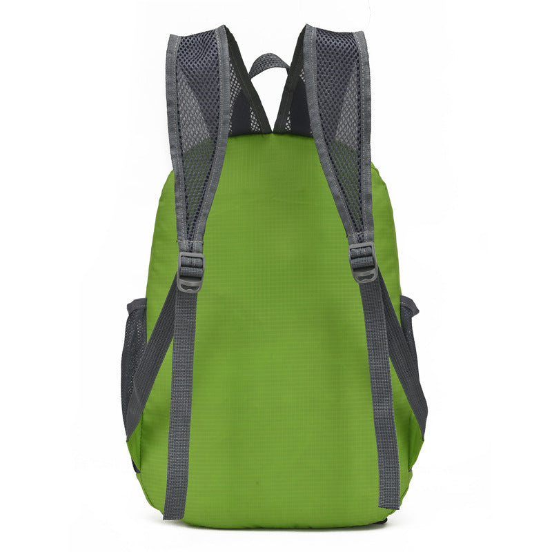 Sac à dos de randonnée pliable en nylon imperméable et léger pour sports de plein air
