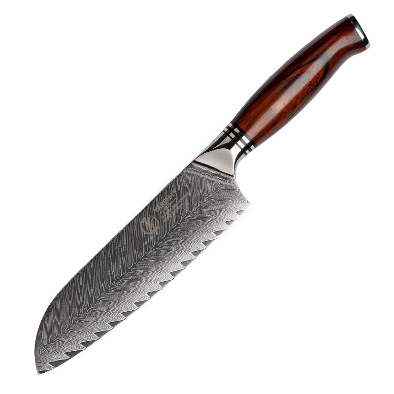 Damascus Steel Knife Professional Fruit Cutter
