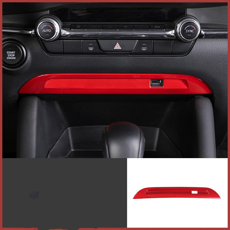 Decorative sequin stickers for interior control gears