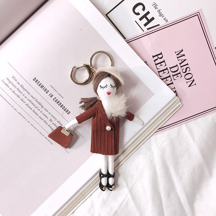 Girl Heart Doll Keychain Accessories