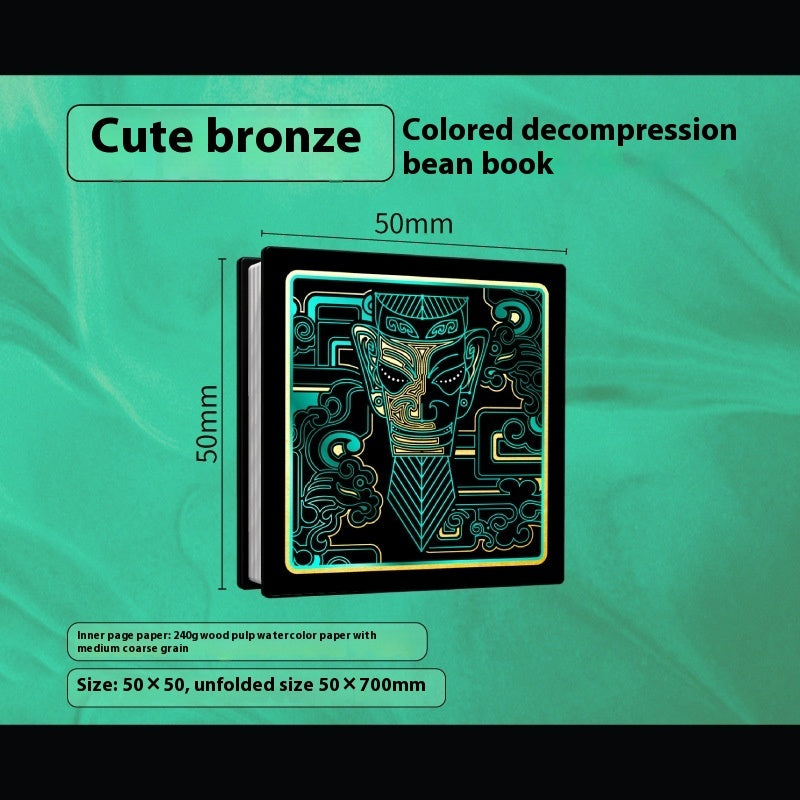 Doudou Book Chinese Style Coloring Decompression Small Picture Book