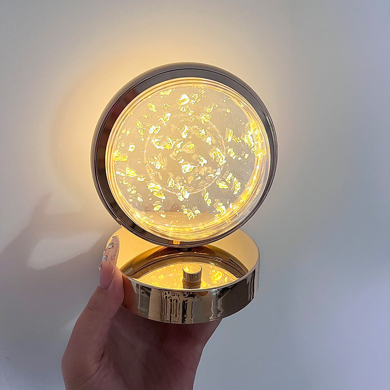 Lampe de chevet créative à intensité réglable par toucher, avec chargement USB