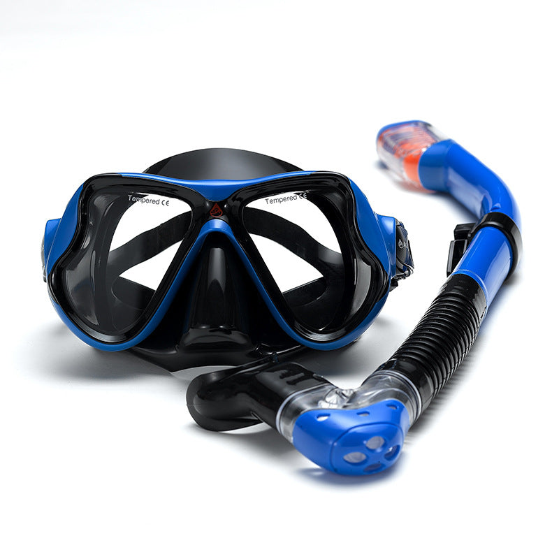 Équipement de natation pour adultes Masque de plongée Tuba Combinaison deux pièces
