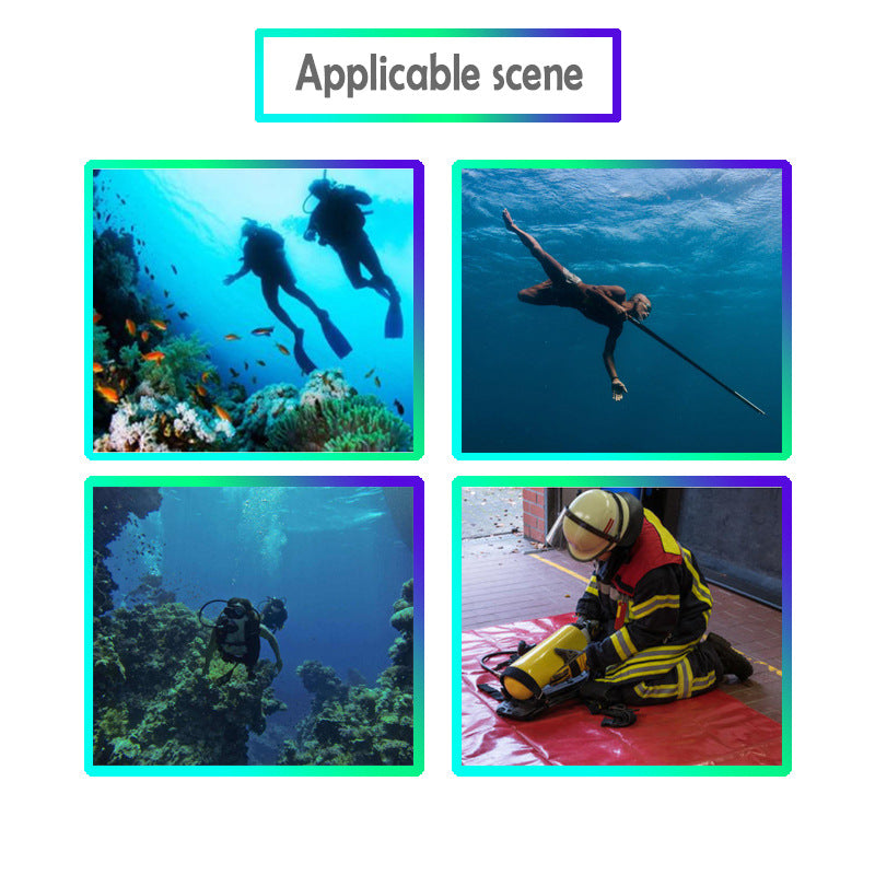 DCCMS Diving Oxygen Tank Oxygen Cylinder Water Portable Diving Respirator Scuba Diving Spare Life-saving Cylinder
