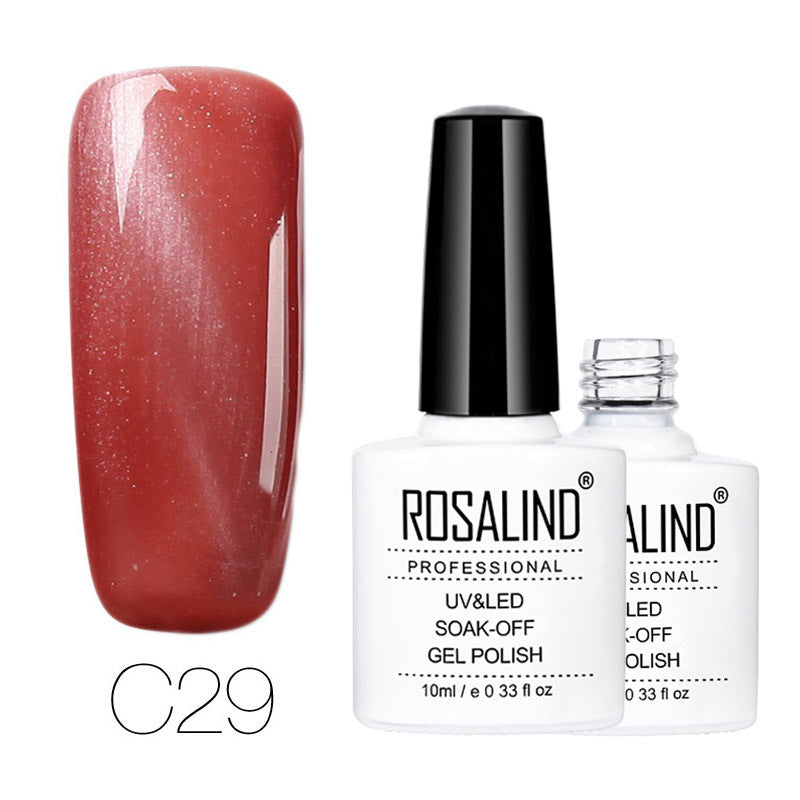 Vernis à ongles gel photothérapie effet œil de chat 30 couleurs