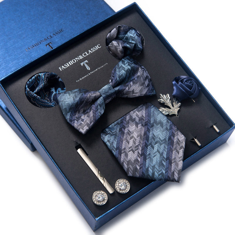 Ensemble cravate et costume formel 8 pièces pour homme