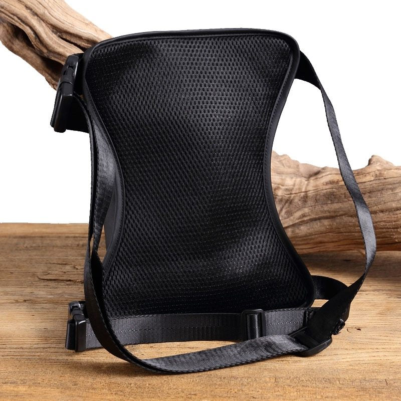 Sac de jambe Flow mode sac de poitrine multifonction pochette étanche en nylon léger pour hommes, sac diagonal