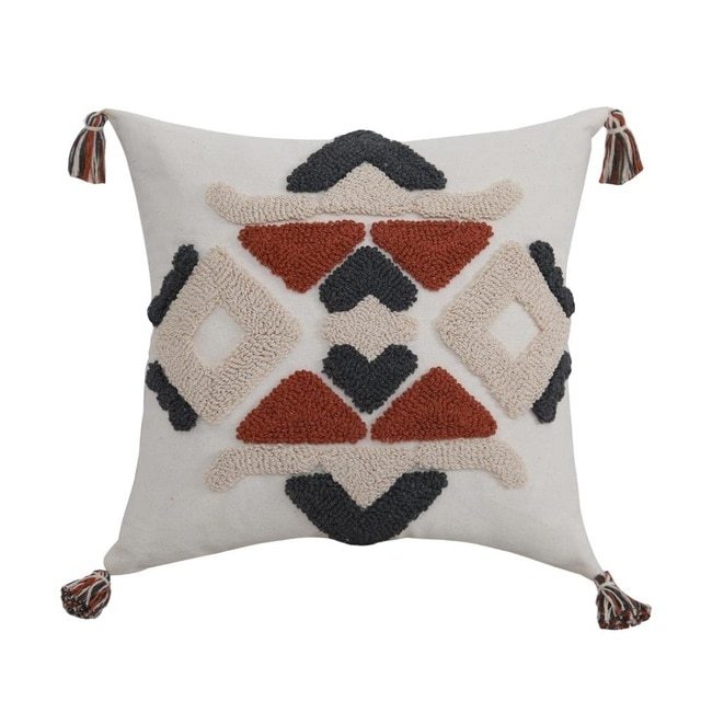 Geometric waist pillow sofa back cushion