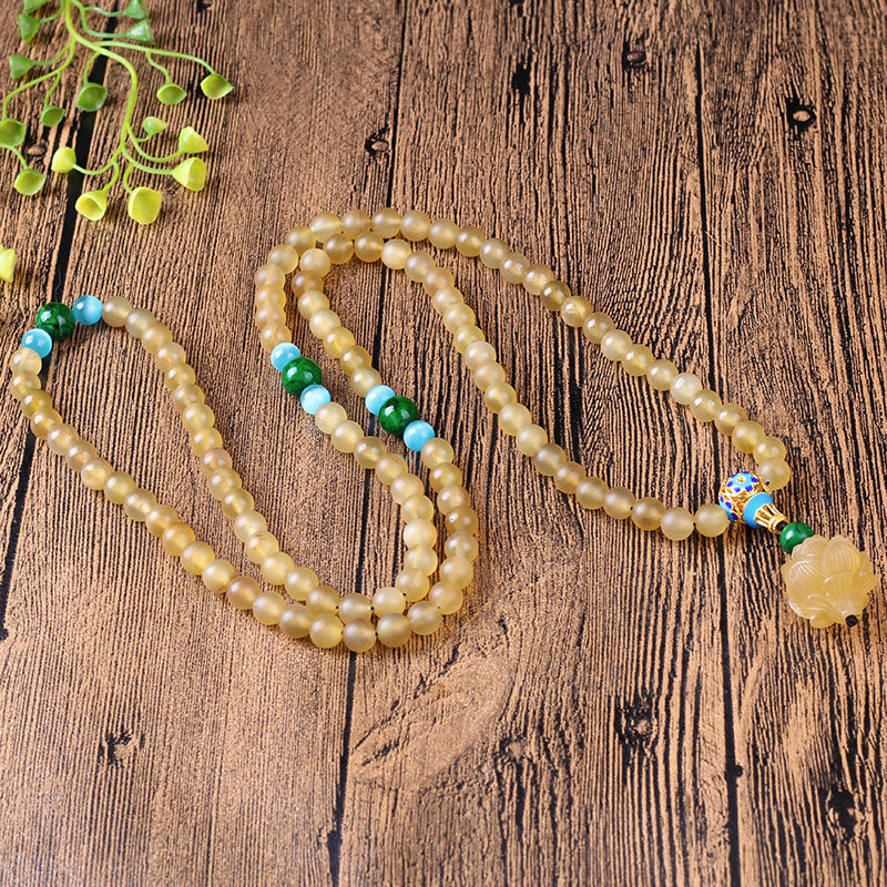 Wind horns 108 men and women bead bracelets