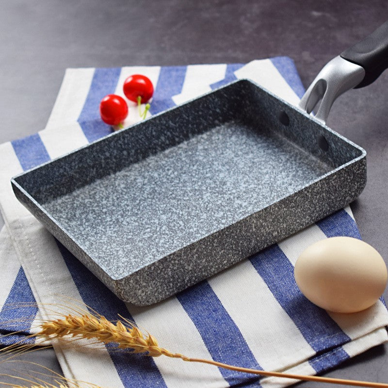 Petite poêle carrée à rouleaux de printemps