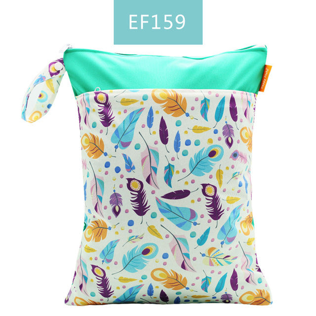 Baby diaper storage bag