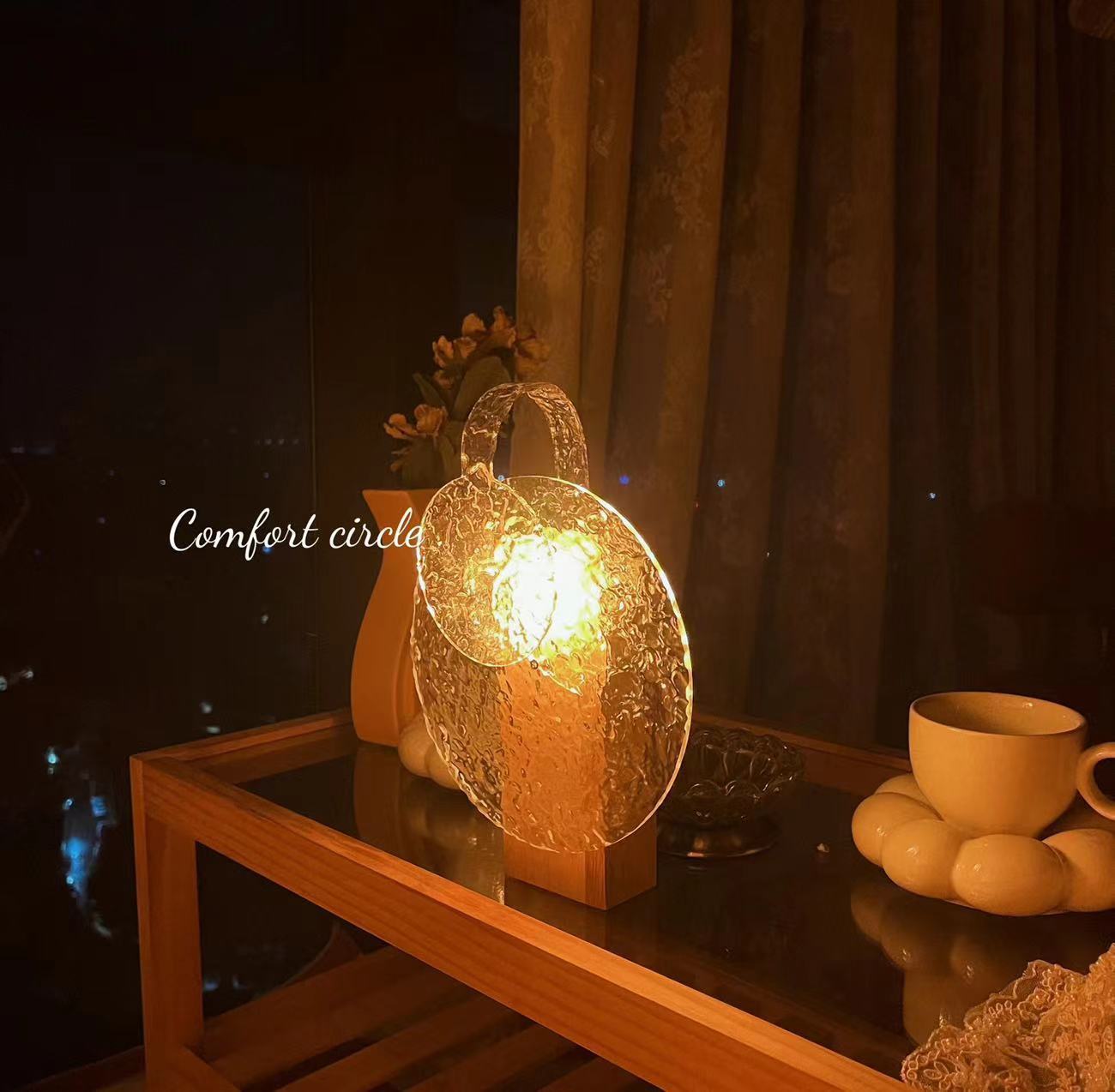 Rotating Ripple Light And Shadow Atmosphere Lamp