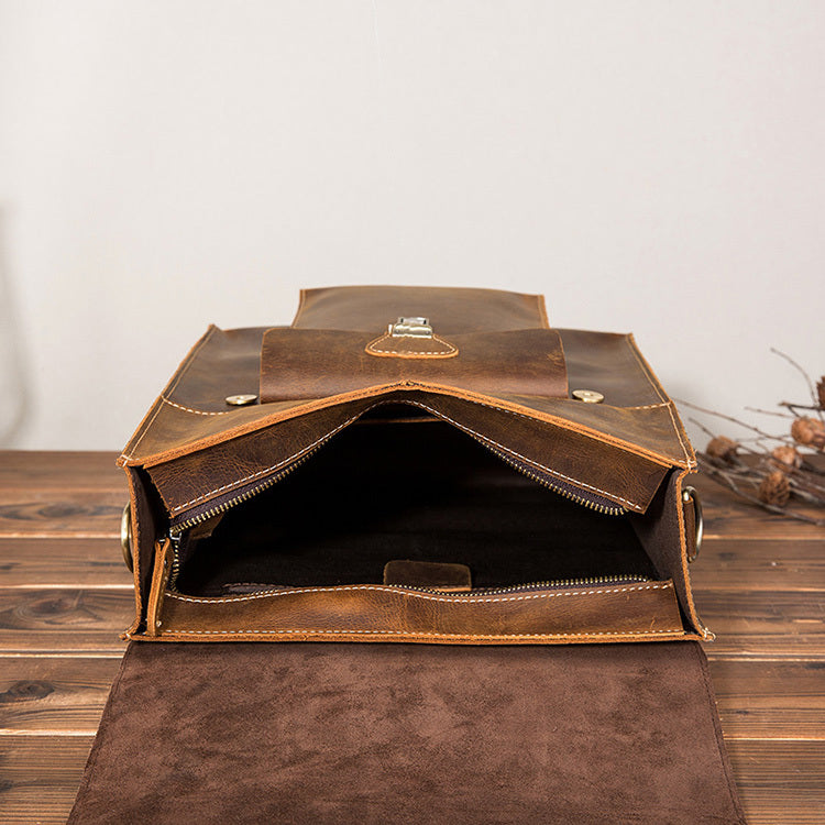 Sac à dos en cuir pour homme