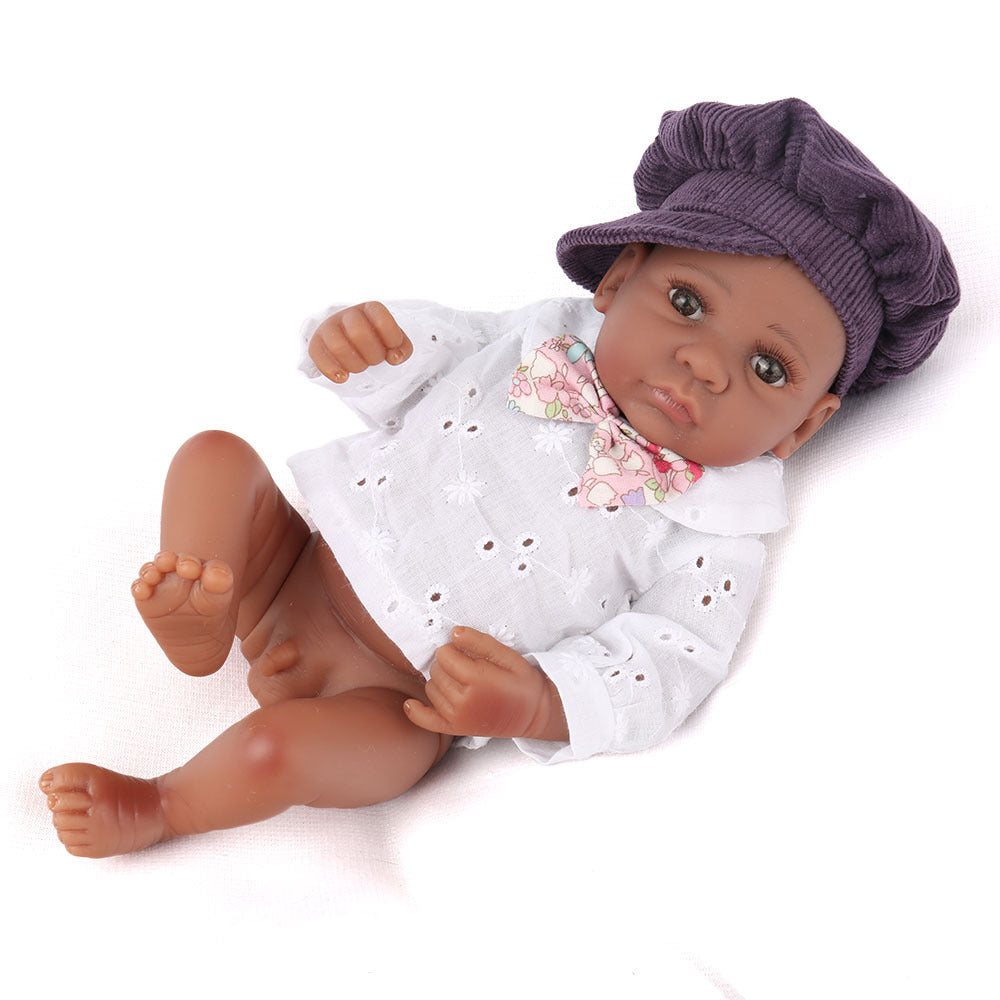 Simulation Reborn Baby Cute Full Glue Into The Underwater Bath Doll