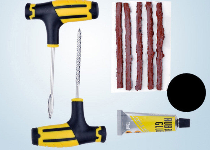 Kit d'outils de réparation d'urgence pour pneus de voiture