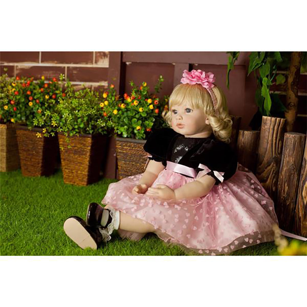 Gift Simulation Cute Princess Long Hair Doll