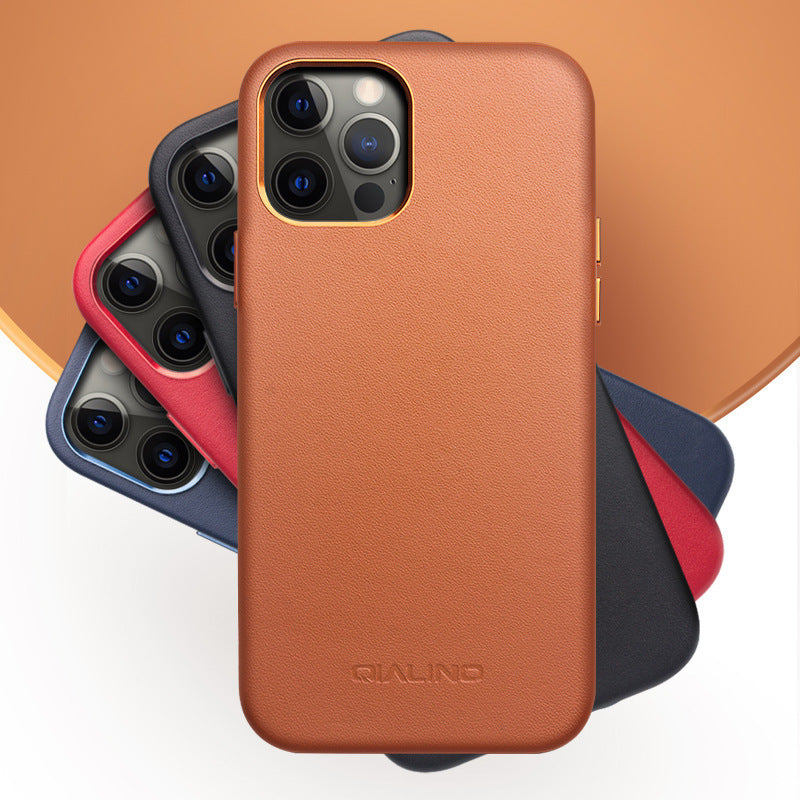 Étui de Téléphone en Cuir Mini Coque de Protection pour Téléphone Portable Couverture Arrière Intégrale