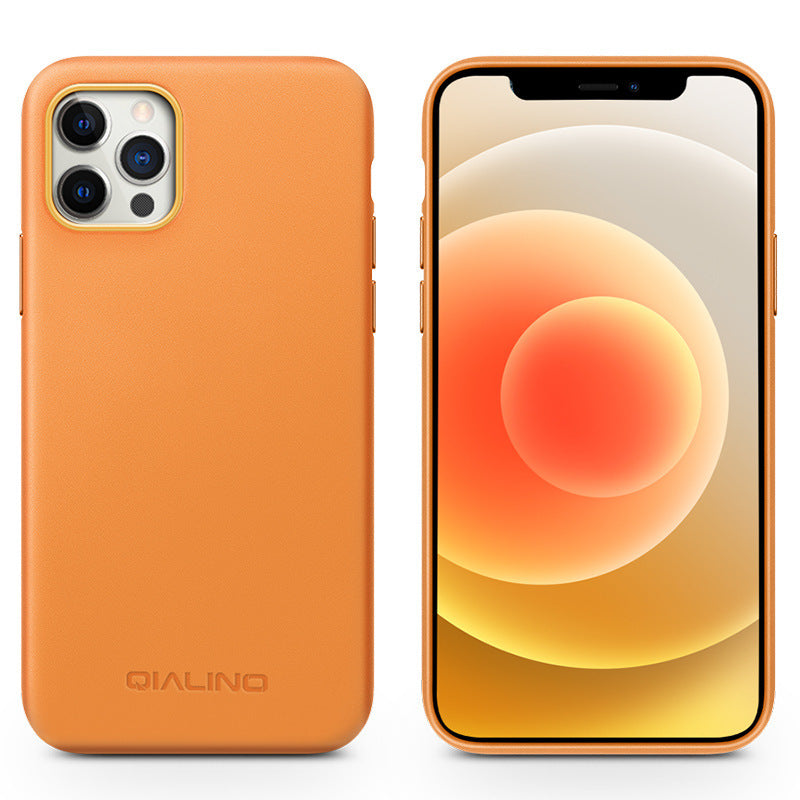 Étui de Téléphone en Cuir Mini Coque de Protection pour Téléphone Portable Couverture Arrière Intégrale