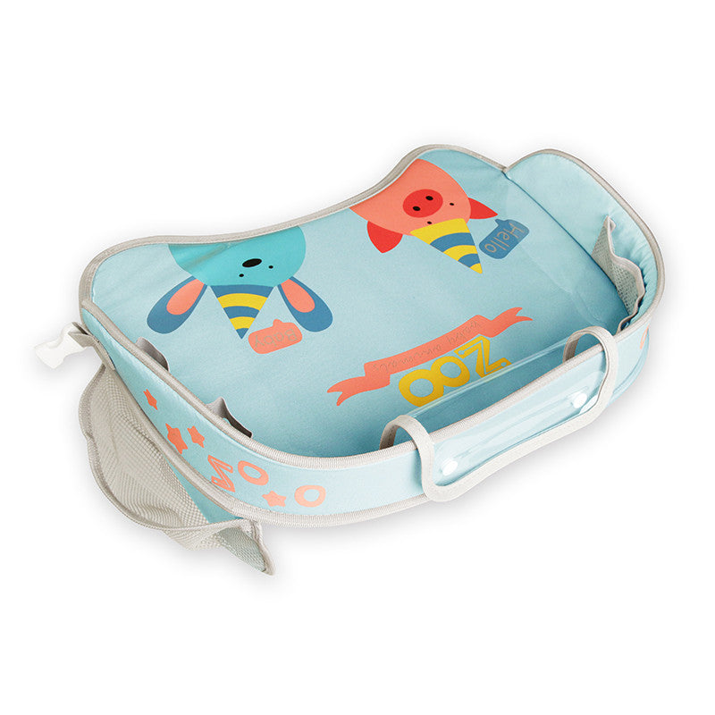 Plateau de Siège de Sécurité pour Bébé, Table de Rangement de Voiture pour Enfant