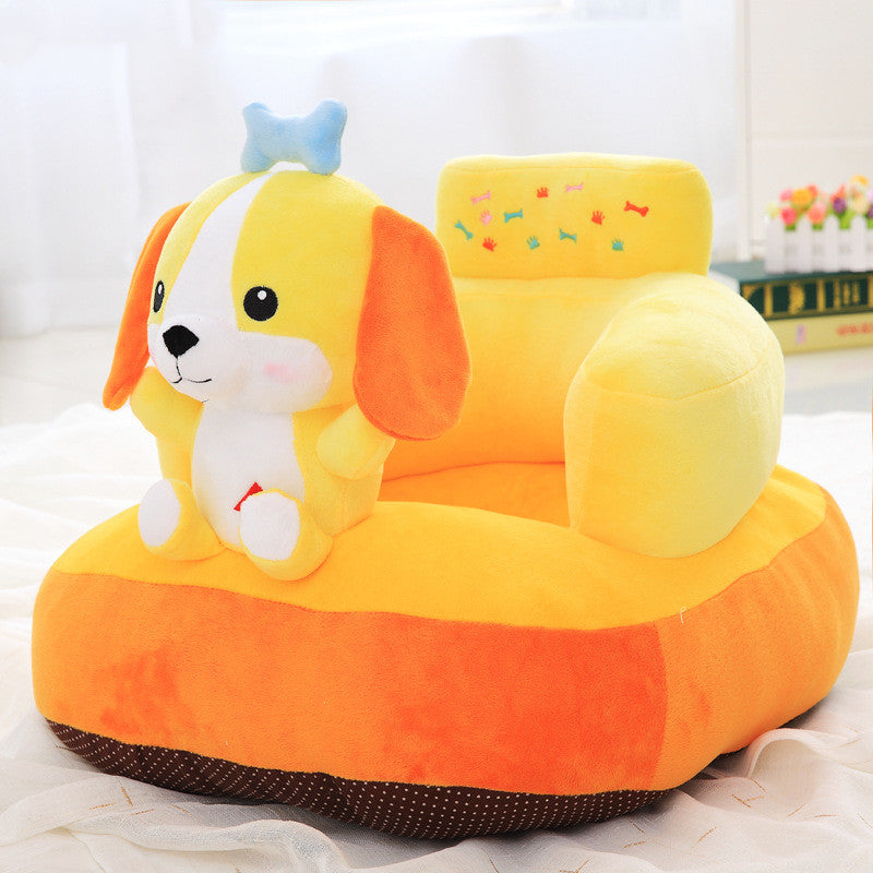 Canapé pour enfants apprendre à s'asseoir sur des jouets en peluche pour bébé