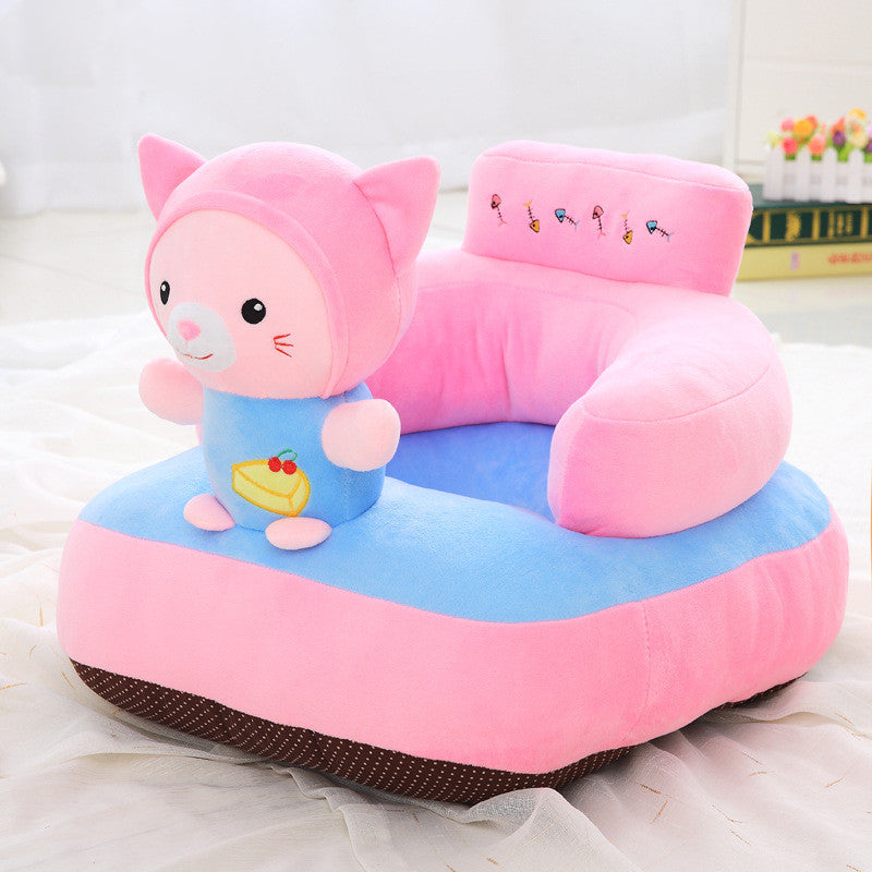 Canapé pour enfants apprendre à s'asseoir sur des jouets en peluche pour bébé