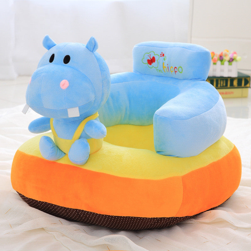 Canapé pour enfants apprendre à s'asseoir sur des jouets en peluche pour bébé
